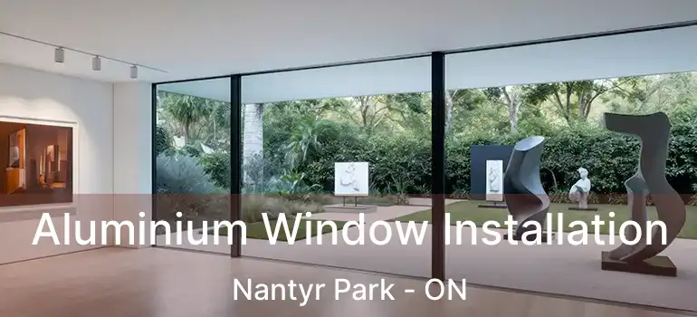  Aluminium Window Installation Nantyr Park - ON
