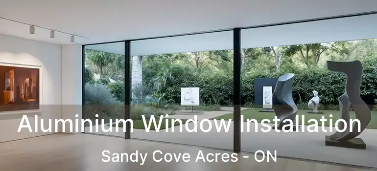  Aluminium Window Installation Sandy Cove Acres - ON