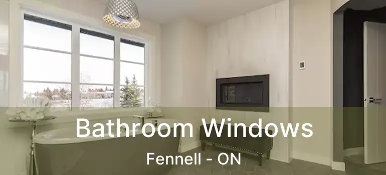  Bathroom Windows Fennell - ON