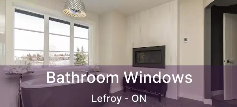  Bathroom Windows Lefroy - ON
