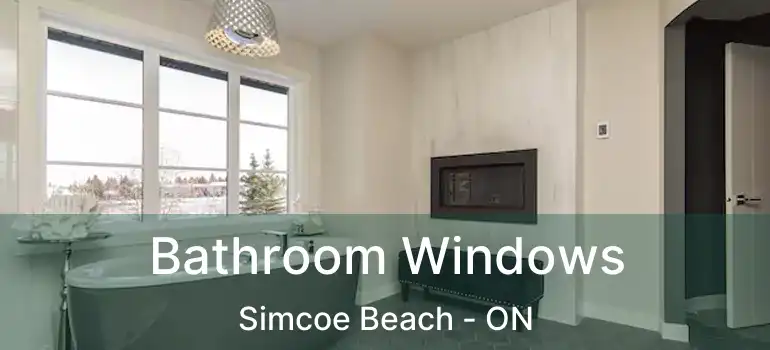  Bathroom Windows Simcoe Beach - ON