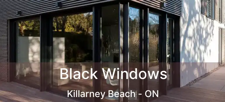  Black Windows Killarney Beach - ON