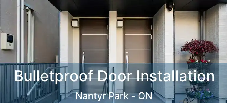  Bulletproof Door Installation Nantyr Park - ON