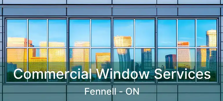  Commercial Window Services Fennell - ON