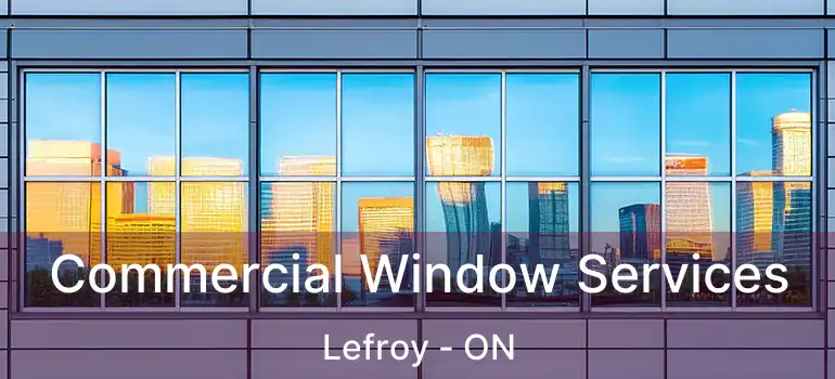  Commercial Window Services Lefroy - ON