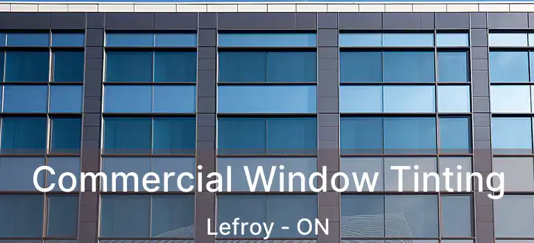  Commercial Window Tinting Lefroy - ON