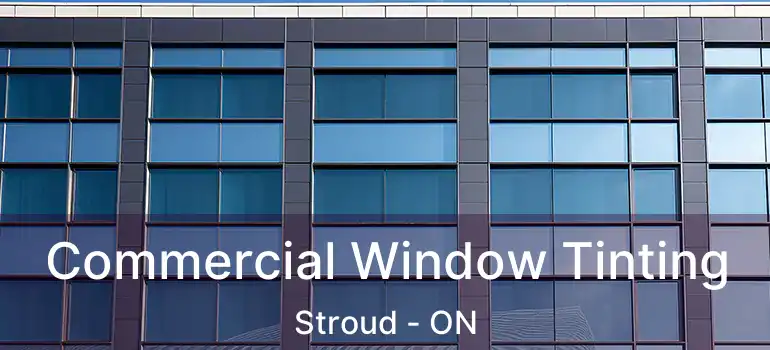  Commercial Window Tinting Stroud - ON