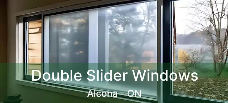 Double Slider Windows Alcona - ON