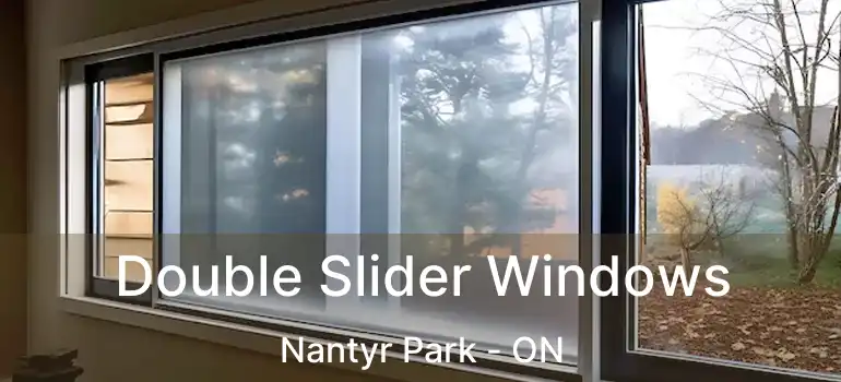  Double Slider Windows Nantyr Park - ON