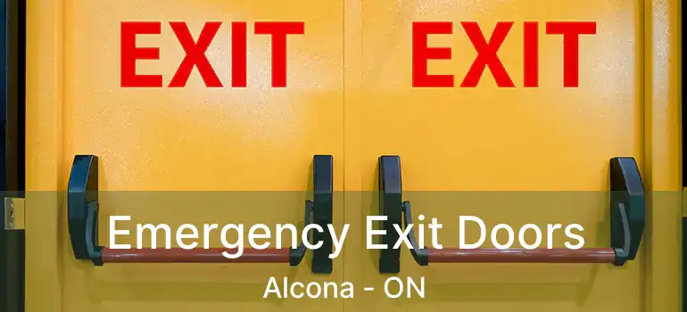  Emergency Exit Doors Alcona - ON