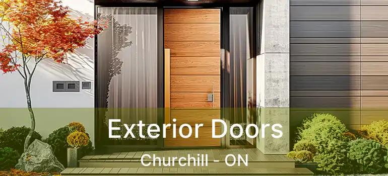  Exterior Doors Churchill - ON