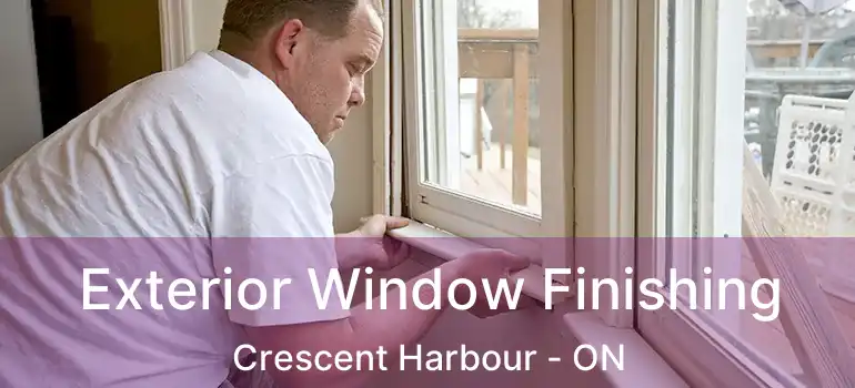  Exterior Window Finishing Crescent Harbour - ON