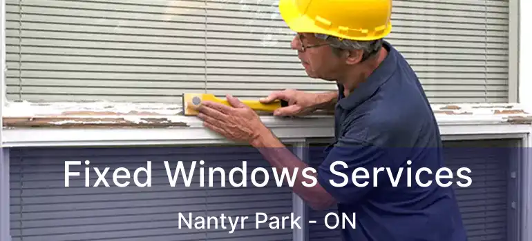  Fixed Windows Services Nantyr Park - ON