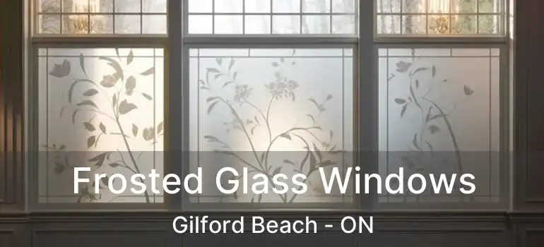  Frosted Glass Windows Gilford Beach - ON