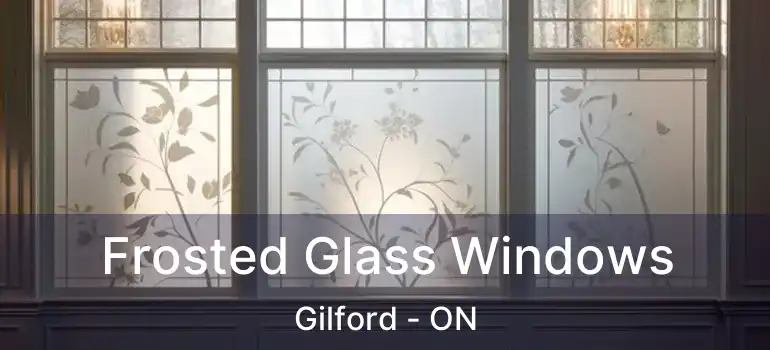  Frosted Glass Windows Gilford - ON