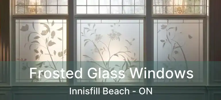  Frosted Glass Windows Innisfill Beach - ON