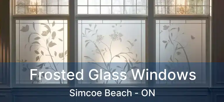  Frosted Glass Windows Simcoe Beach - ON