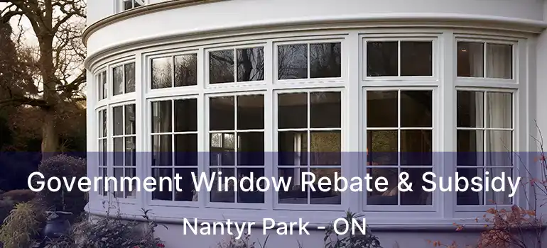  Government Window Rebate & Subsidy Nantyr Park - ON