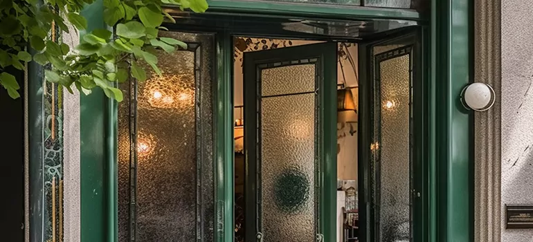 Frosted Pantry Door in Crescent Harbour, Ontario