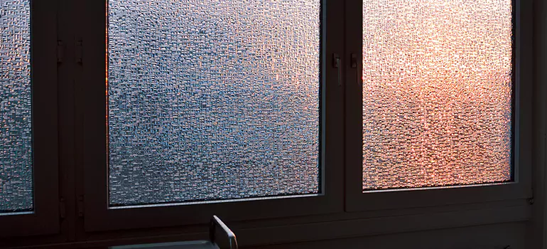 Frosted Glass Window Replacement in Alcona, Ontario
