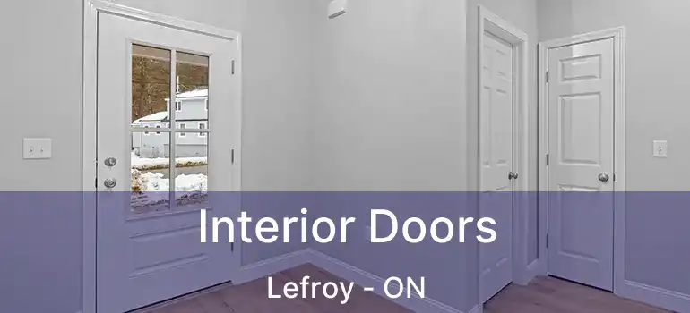  Interior Doors Lefroy - ON