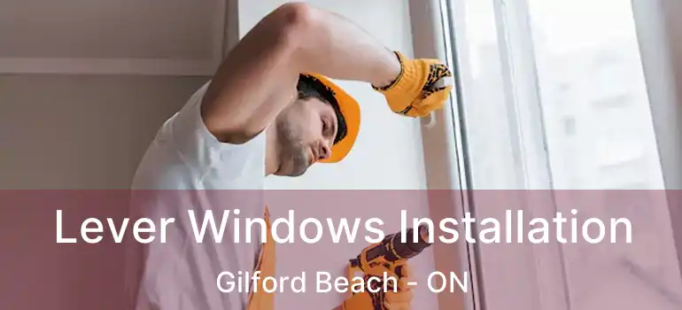  Lever Windows Installation Gilford Beach - ON