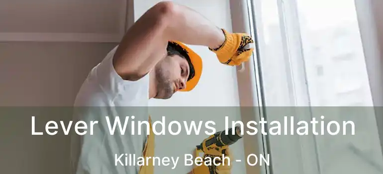  Lever Windows Installation Killarney Beach - ON