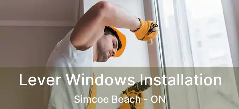  Lever Windows Installation Simcoe Beach - ON
