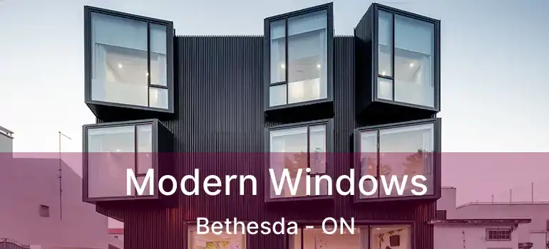  Modern Windows Bethesda - ON
