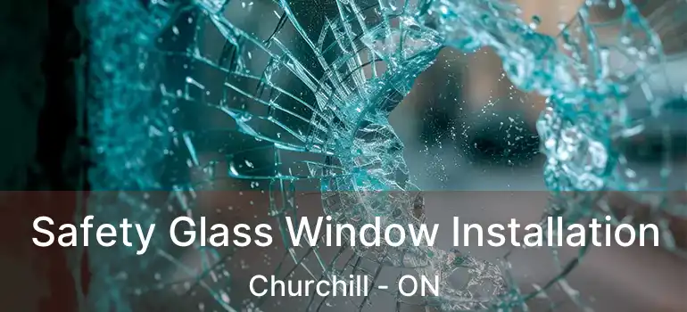  Safety Glass Window Installation Churchill - ON
