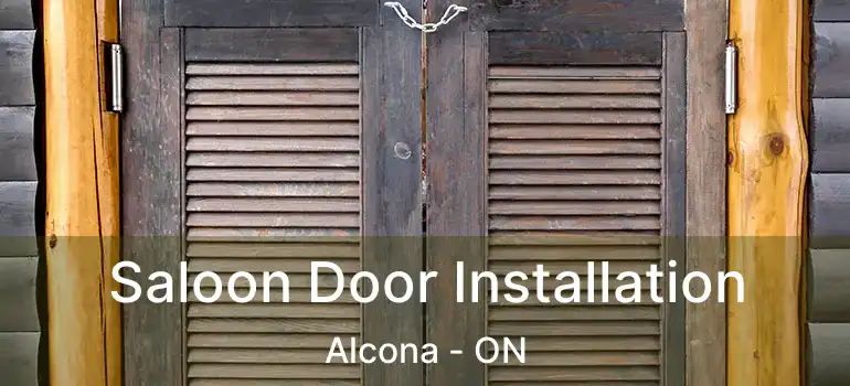  Saloon Door Installation Alcona - ON