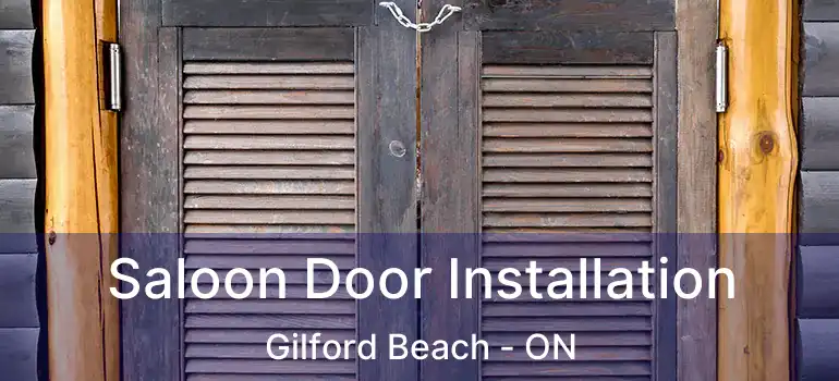  Saloon Door Installation Gilford Beach - ON