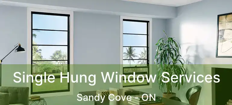  Single Hung Window Services Sandy Cove - ON