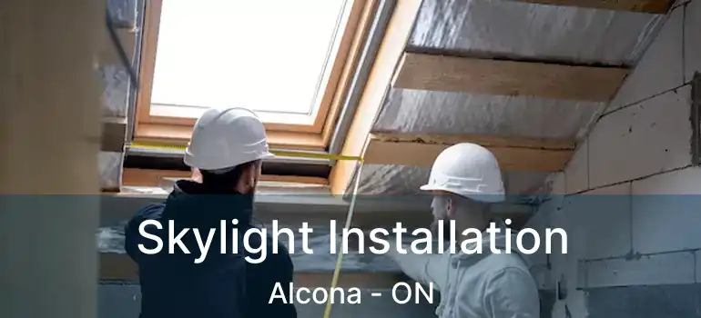  Skylight Installation Alcona - ON