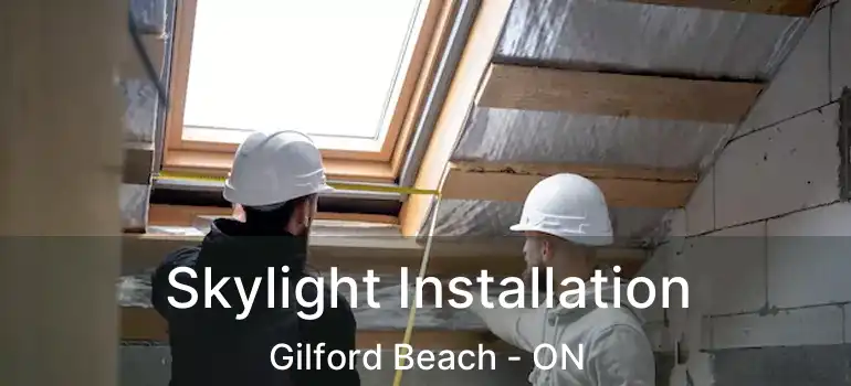  Skylight Installation Gilford Beach - ON