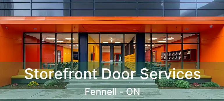  Storefront Door Services Fennell - ON