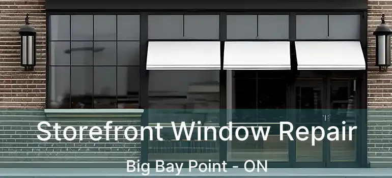  Storefront Window Repair Big Bay Point - ON