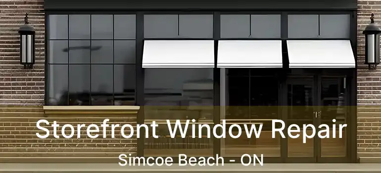  Storefront Window Repair Simcoe Beach - ON