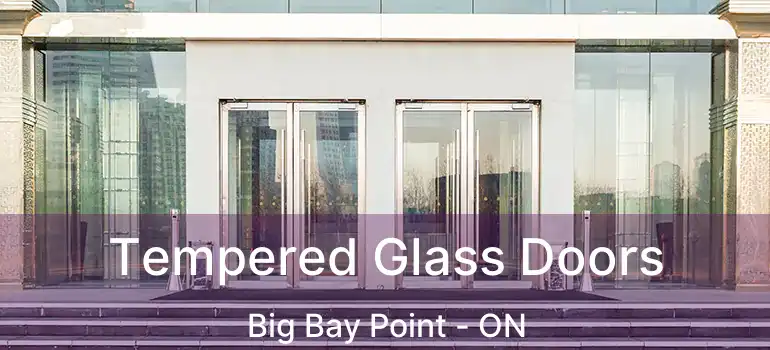  Tempered Glass Doors Big Bay Point - ON