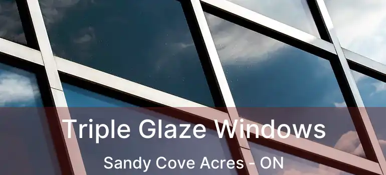  Triple Glaze Windows Sandy Cove Acres - ON