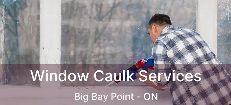  Window Caulk Services Big Bay Point - ON
