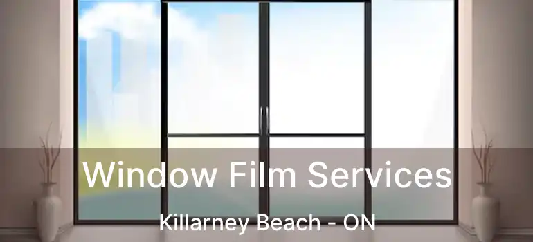  Window Film Services Killarney Beach - ON