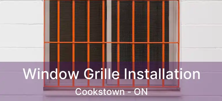  Window Grille Installation Cookstown - ON