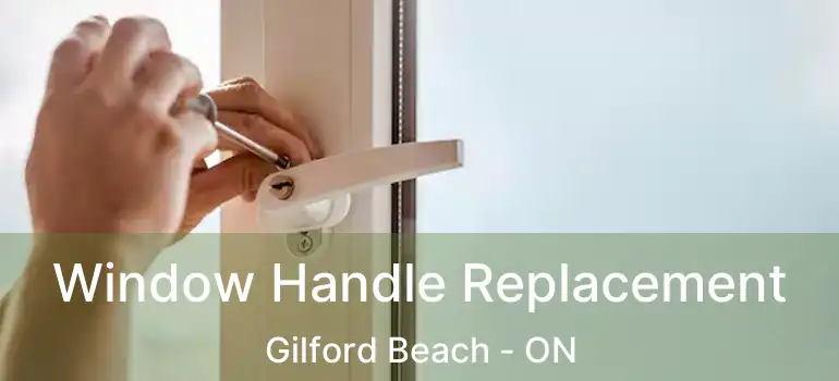  Window Handle Replacement Gilford Beach - ON