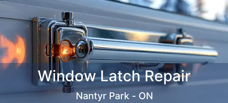  Window Latch Repair Nantyr Park - ON