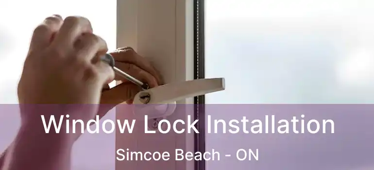  Window Lock Installation Simcoe Beach - ON