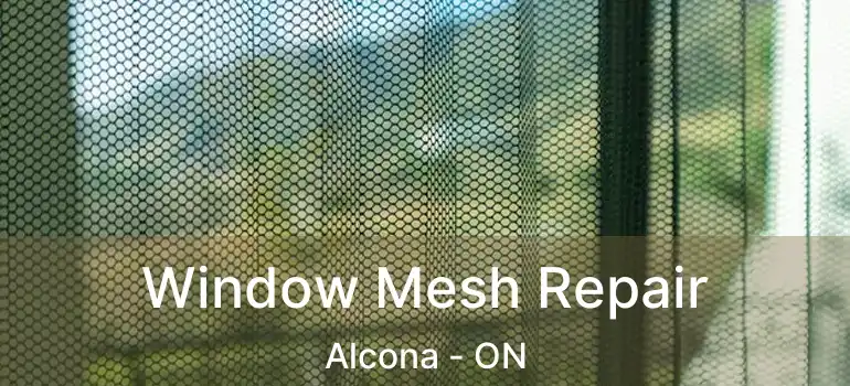  Window Mesh Repair Alcona - ON