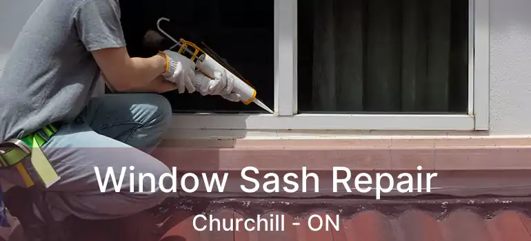  Window Sash Repair Churchill - ON