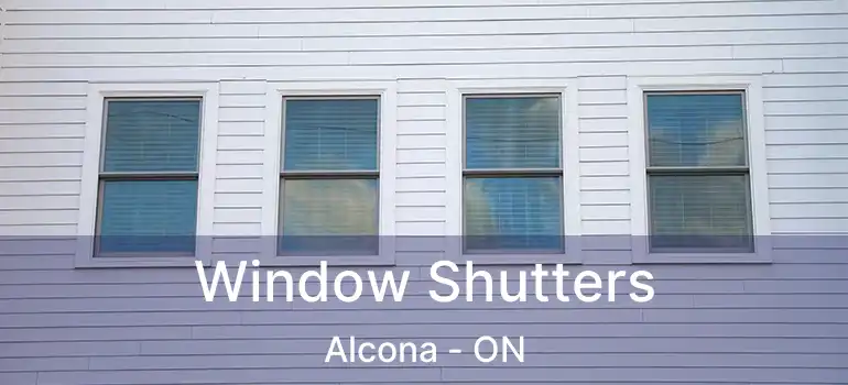  Window Shutters Alcona - ON