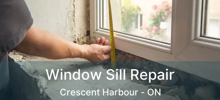  Window Sill Repair Crescent Harbour - ON